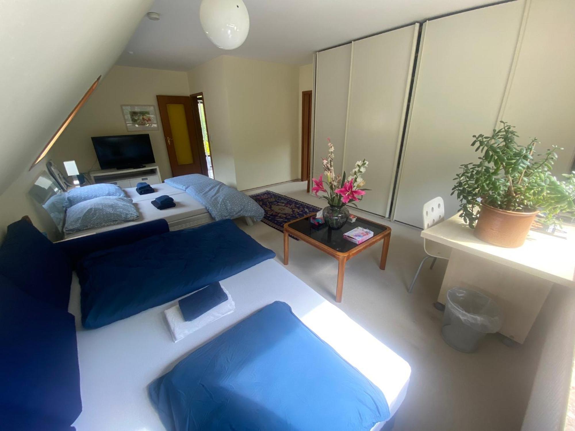 Gartenblick-Oase: Obergeschosswohnung In Hamburg Kültér fotó